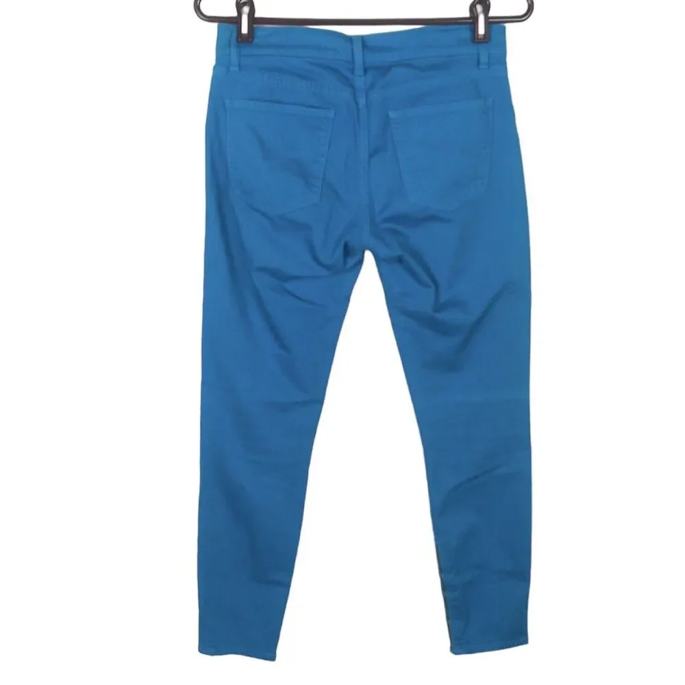 Gap 1969 Bright Blue Inseam Zip Legging Jean Women's Size 26/2